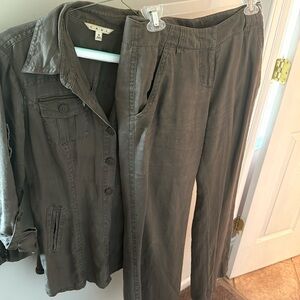 CAbi jacket and pants set size medium